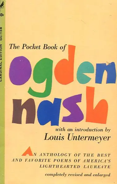 The Pocket Book Of Ogden Nash 1