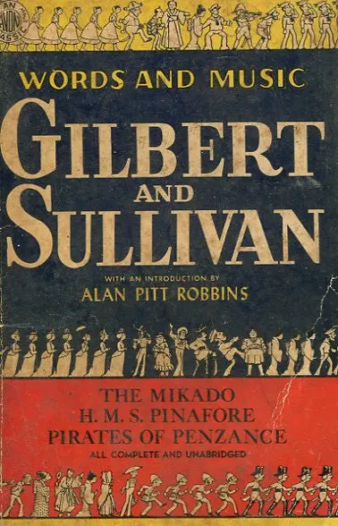 Word And Music Gilbert And Sullivan 1
