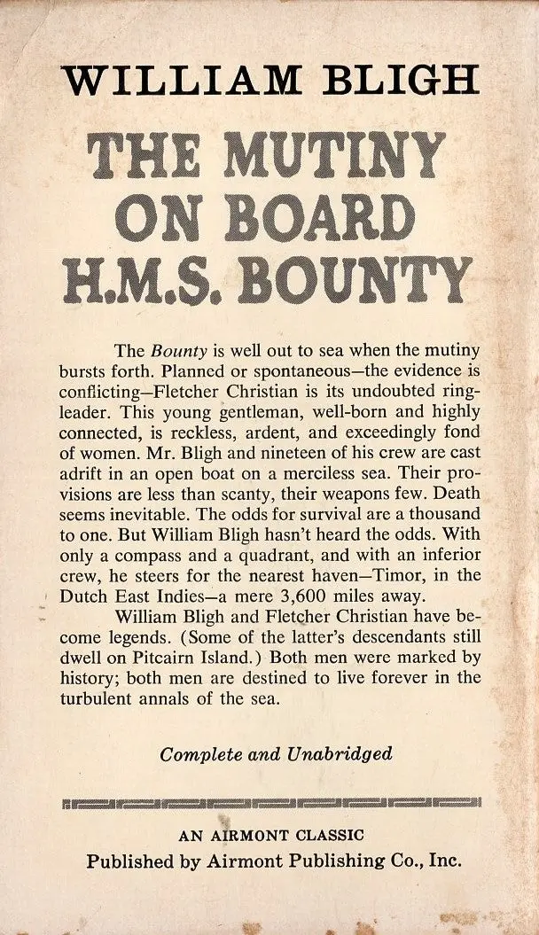 The Mutiny On Board H.M.S. Bounty 2
