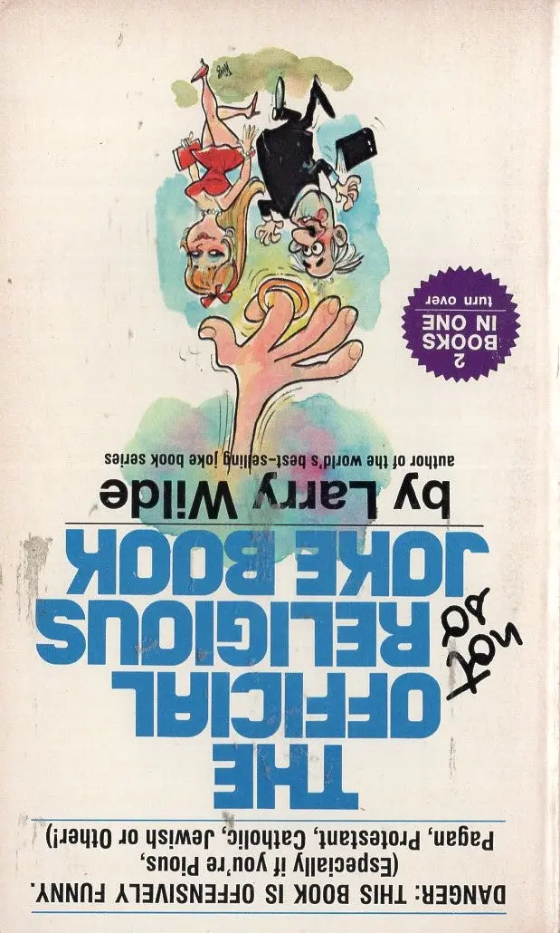 The Official Religious Joke Book And The Official Not So Religious Joke Book 2