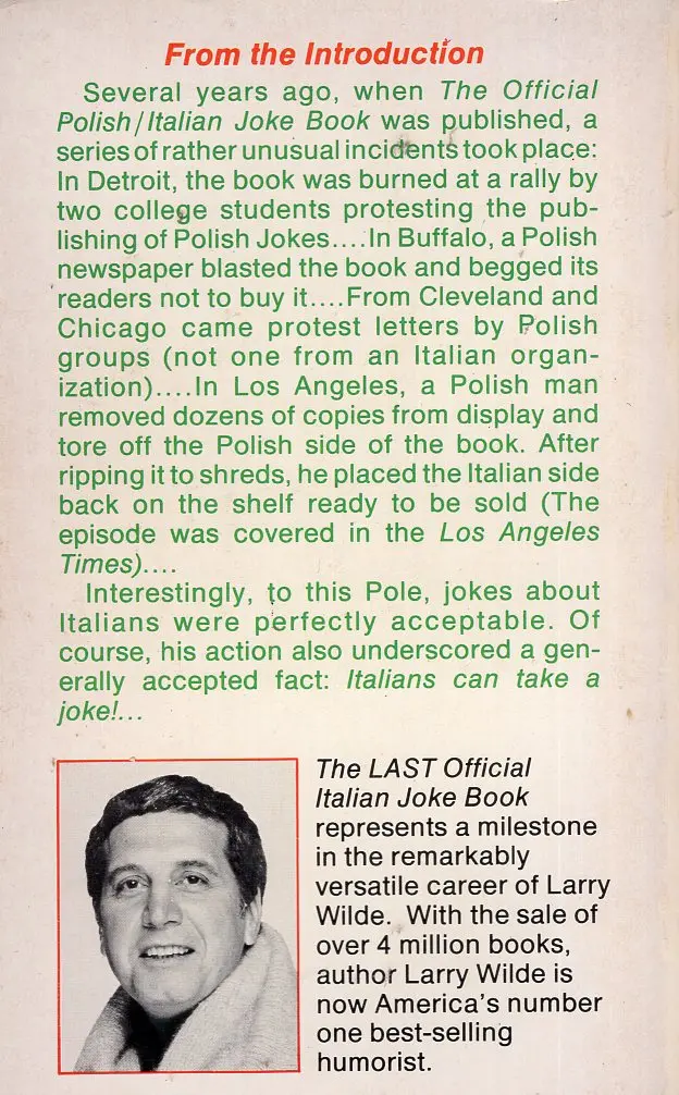 The Last Official Italian Joke Book 2
