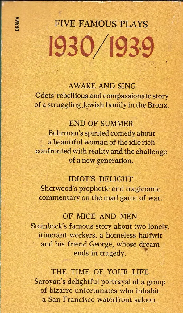 Famous American Plays Of The 1930S 2