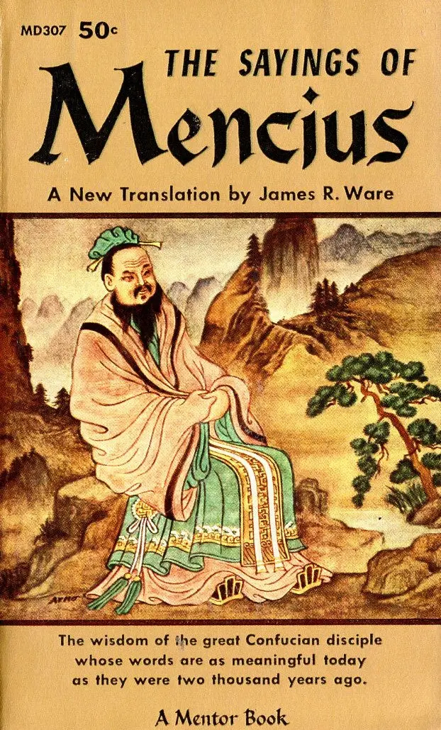 The Sayings Of Mencius 1