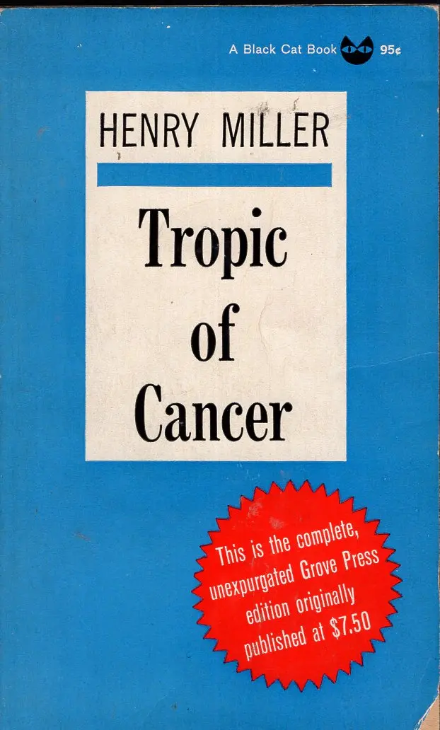 Tropic Of Cancer 1