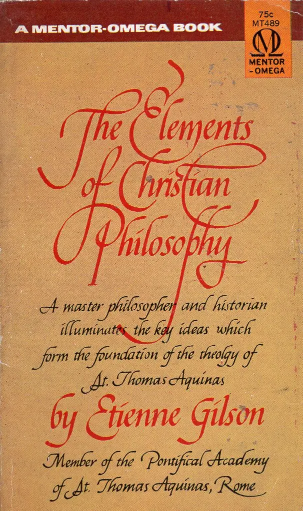 The Elements Of Christian Philosophy 1