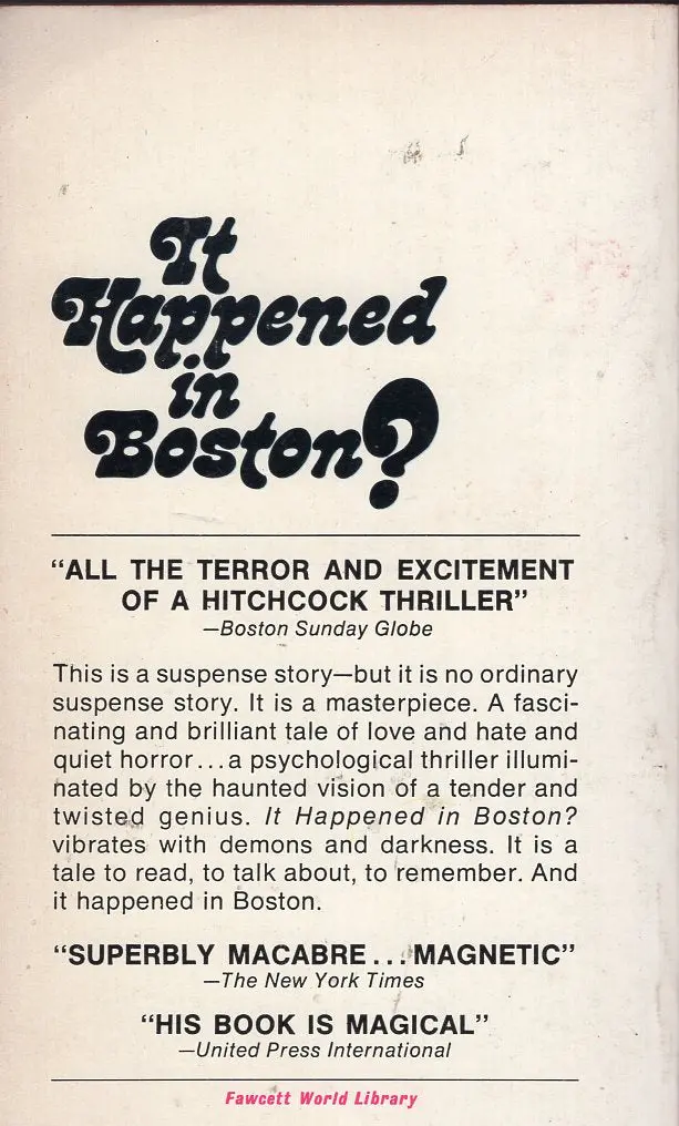 It Happened In Boston? 2