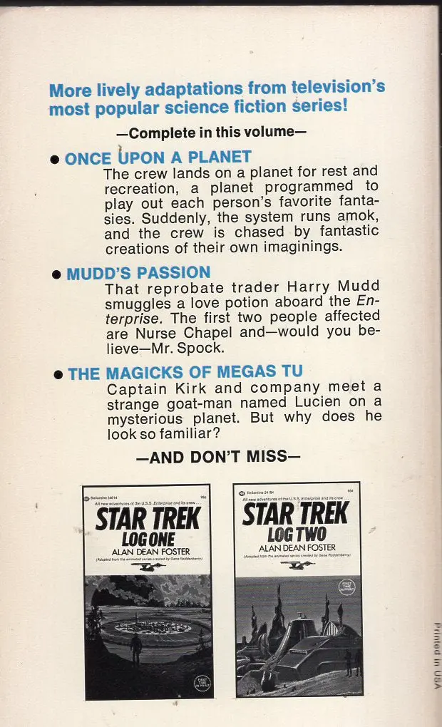 Star Trek Log Three 2
