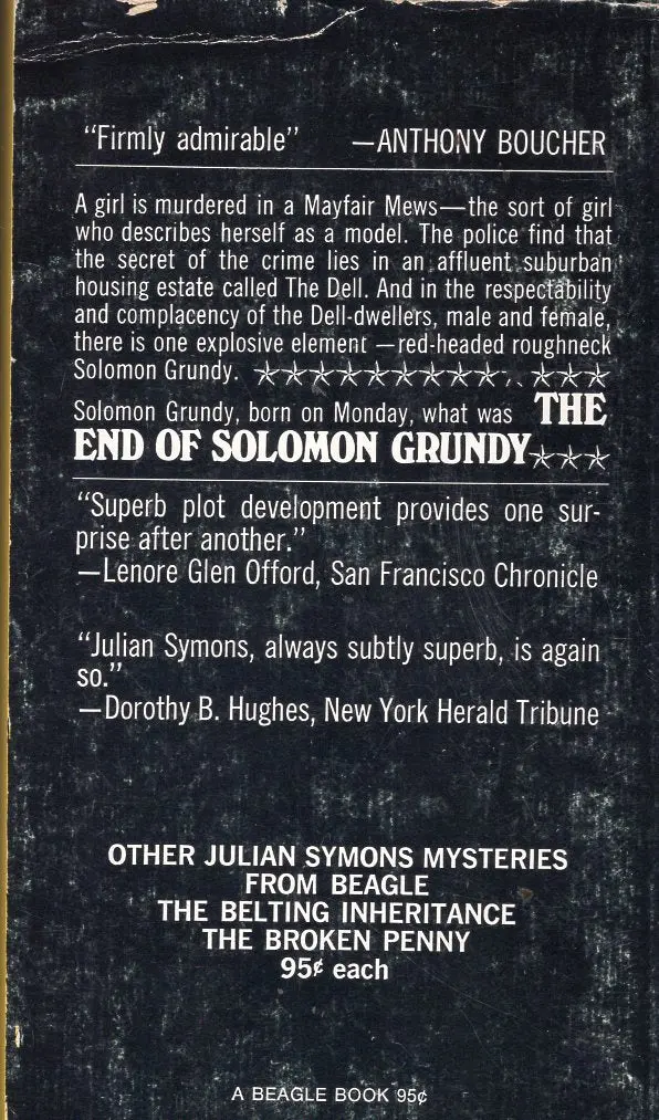 The End Of Solomon Grundy 2