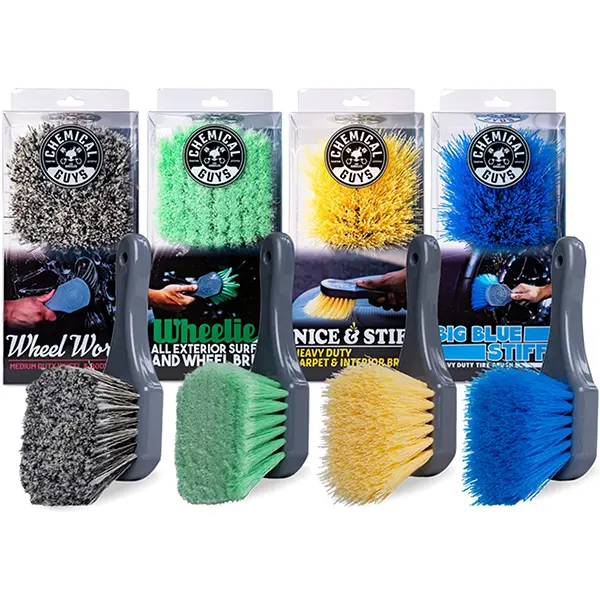 Chemical Guys *4Pk* Complete Brush Set 1