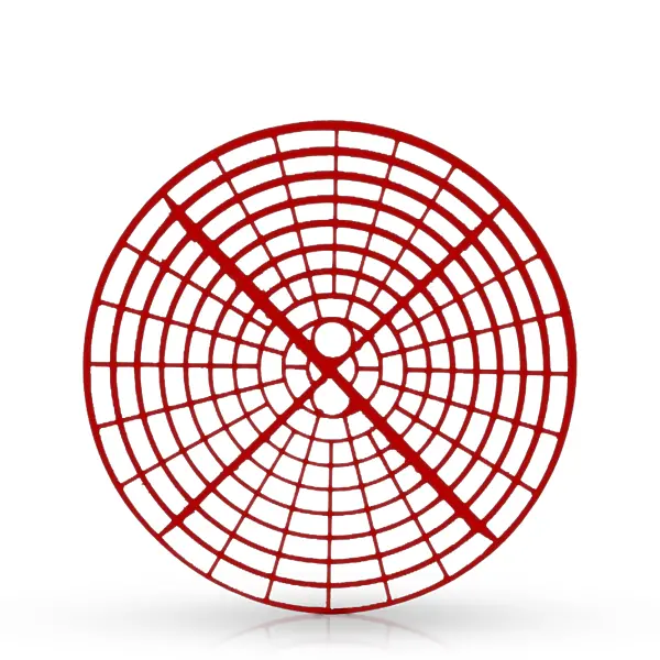 Grit Guard Bucket Insert - Red 1