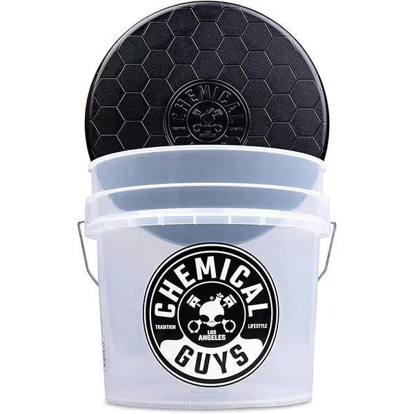 Chemical Guys *Combo* Bucket Ultra Clear W/Lid Bundle 1