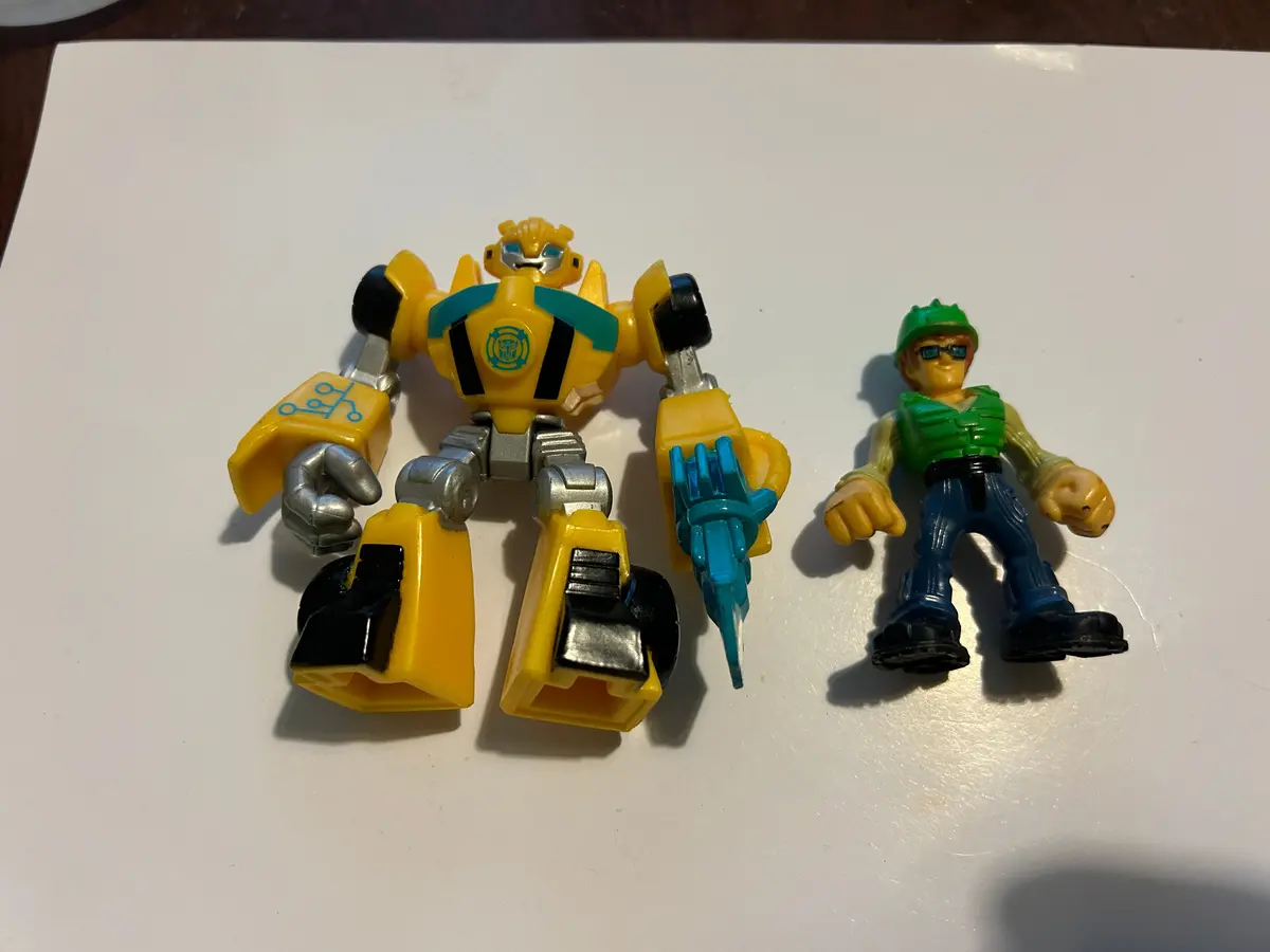 Tf Rescue Bots Bumblebee & Graham Burns 1
