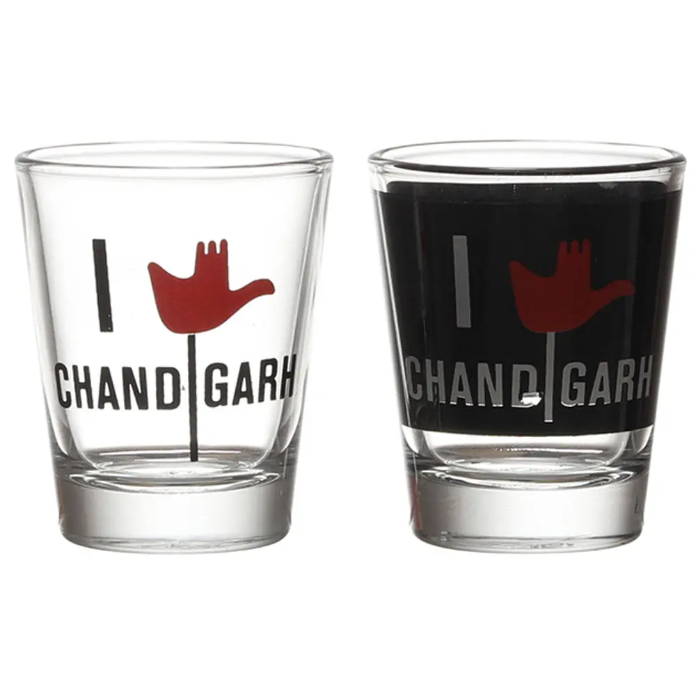 I Love Chandigarh Shot Glass Set Of 2 1