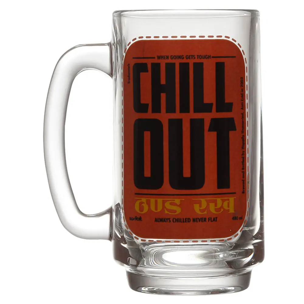 Chill Out Beer Mug 1
