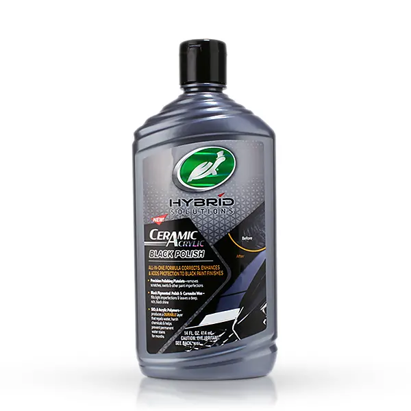 Turtle Wax Hs Ceramic Acrylic Black Polish 14Oz 1