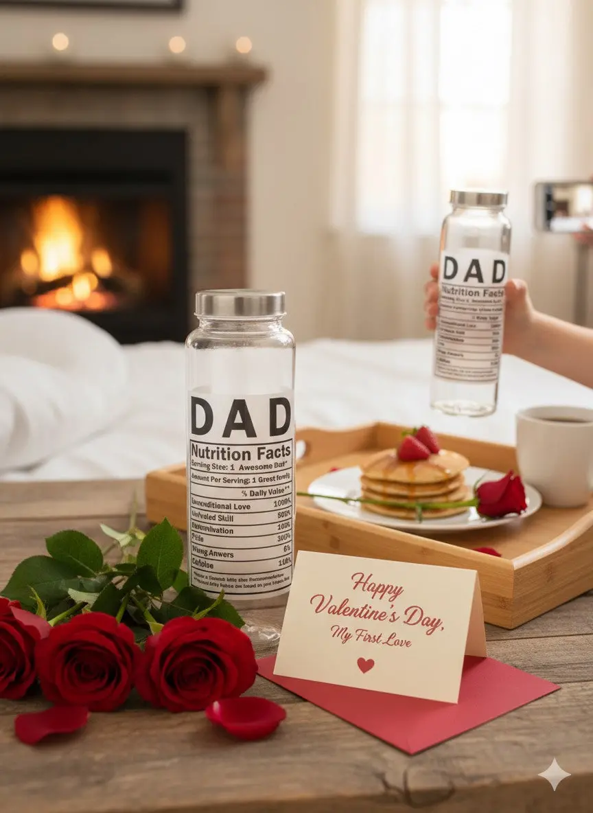 Dad Nutrition Special Water Bottle Set Of 2 1