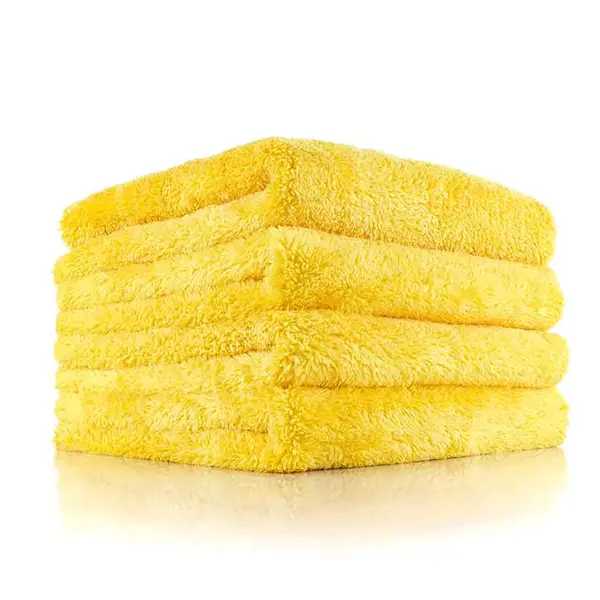 The Rag Company Eagle Edgeless Gold 500 Gsm Microfiber Towel 16" X 16" 4 Pack 1