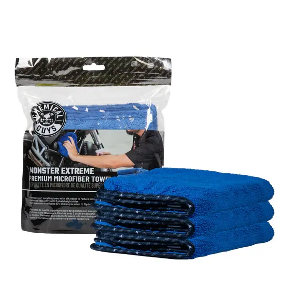 Chemical Guys Monster Extreme Thickness Towel 3-Pack Mic110003 1