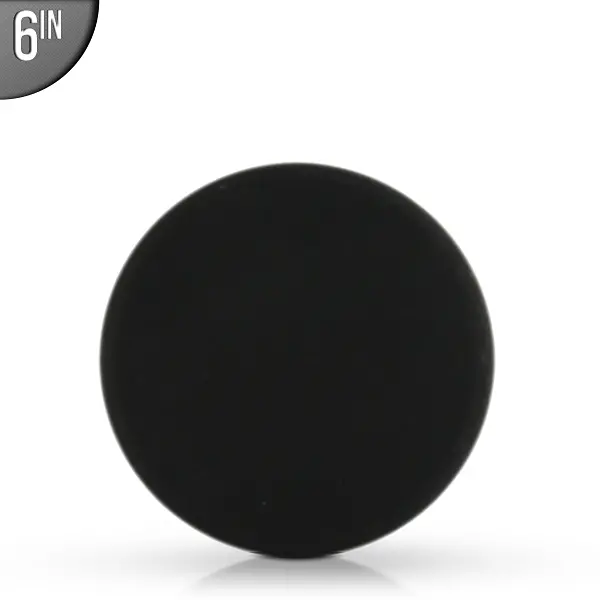 _Lake Country 6.5" Flat Black Foam Pad 1