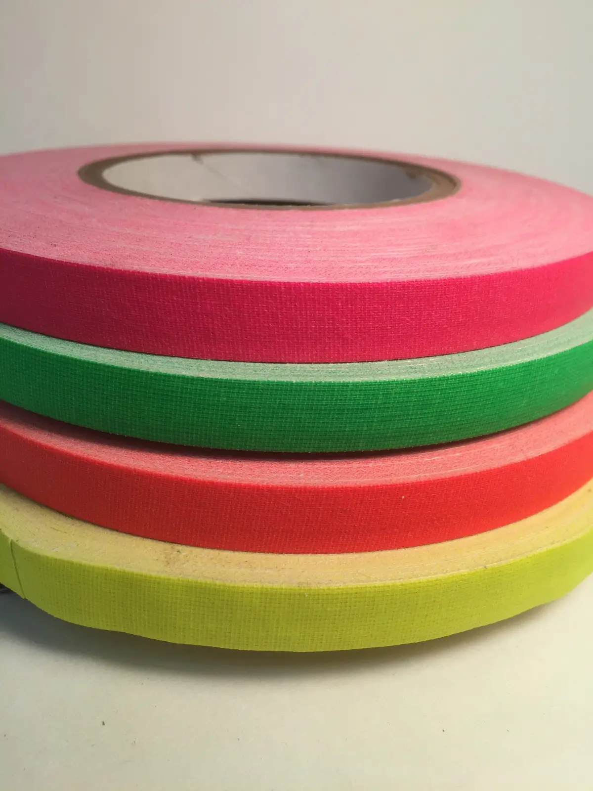 Cloth / Gaffer Tape - 1/2" - Neon Yellow 1