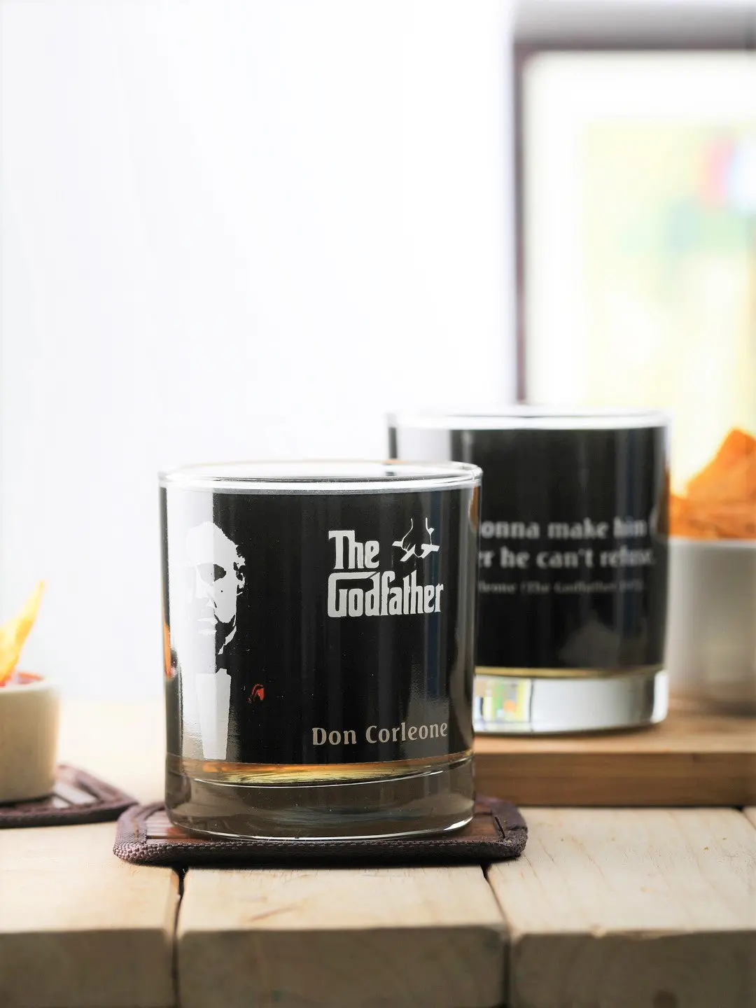 Godfather Whiskey Glass (Set Of 2) 1