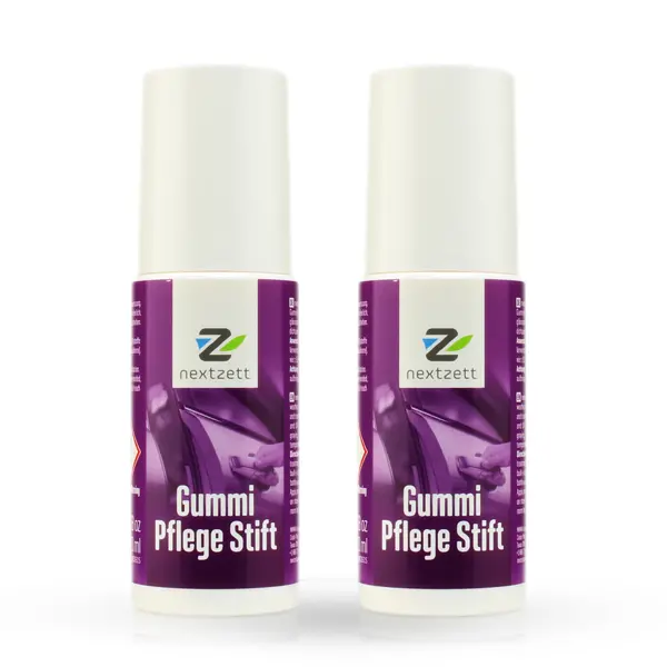 Nextzett Gummi Pflege - Rubber Care Stick 2Pk Bundle 1