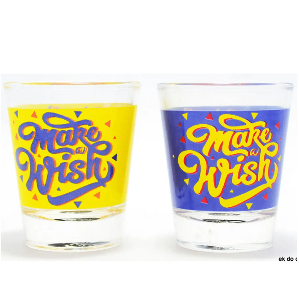 Happy Birthday Shot Glass (Set Of 2) 1