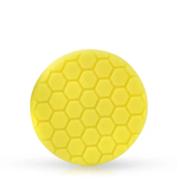 _Chemical Guys Hex-Logic 6.5" Yellow Heavy Cutting Pad Bufx_101Hex6 1