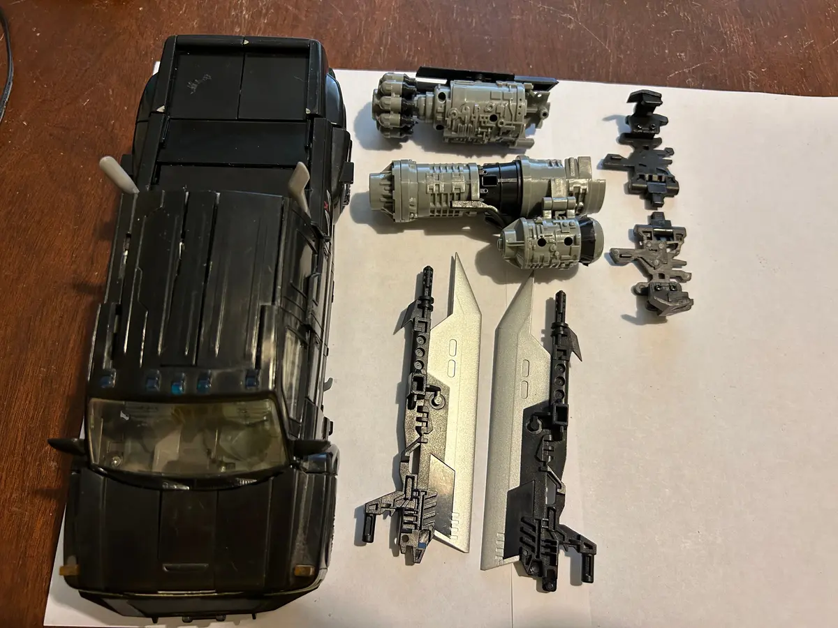 Tf Dotm Movie 3 Ironhide Leader Class W/ Custom Add-Ons 1