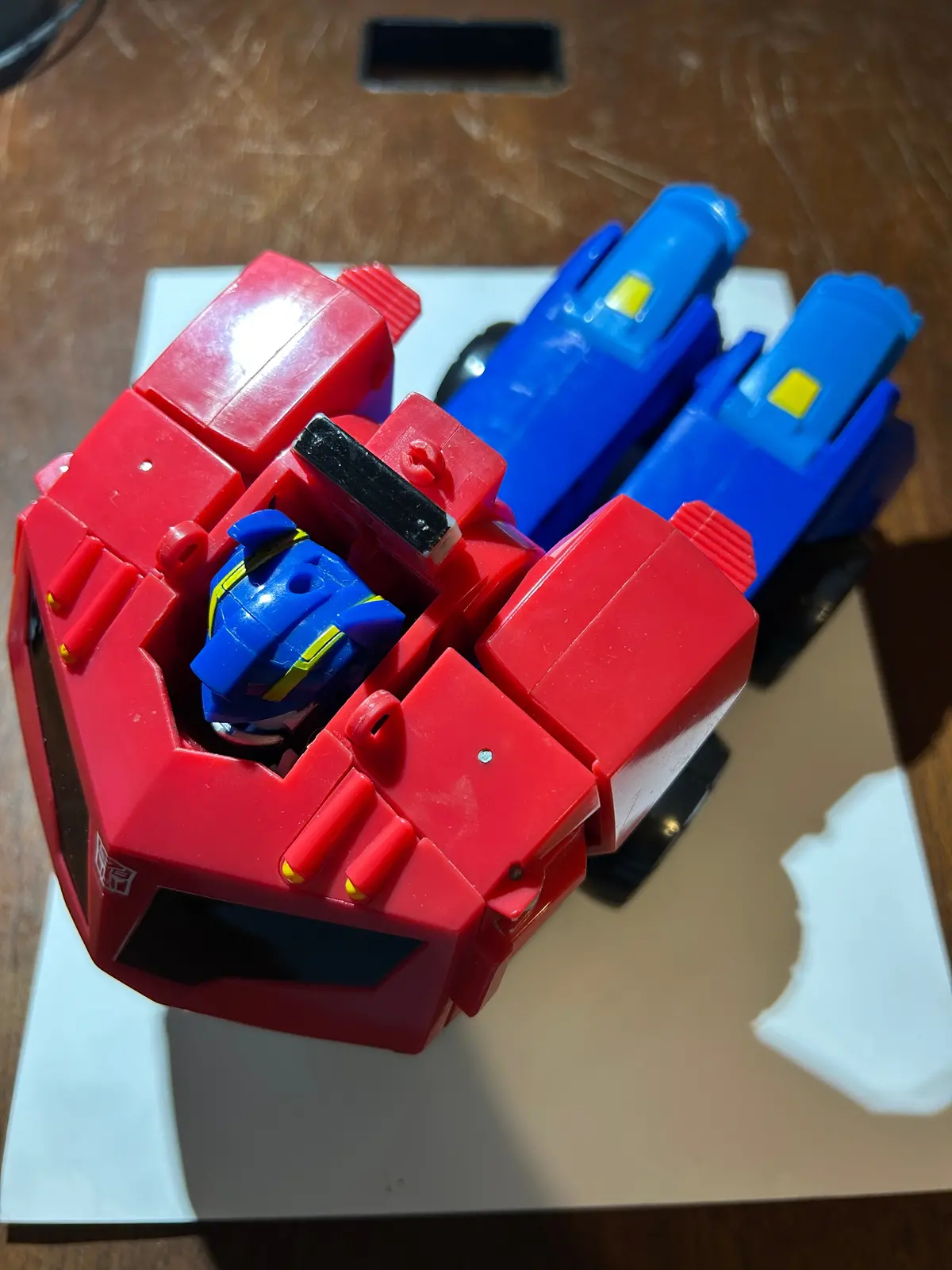 Tf Animated Optimus Prime Roll Out Command Leader Incomplete 1