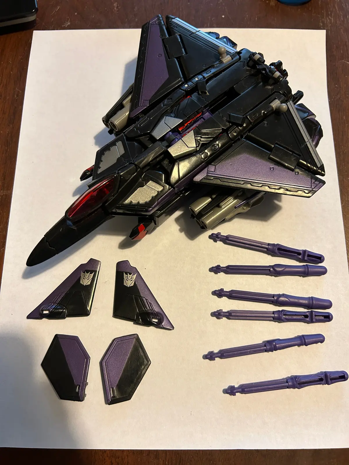 Tf Movie 2 Rotf Skywarp 1