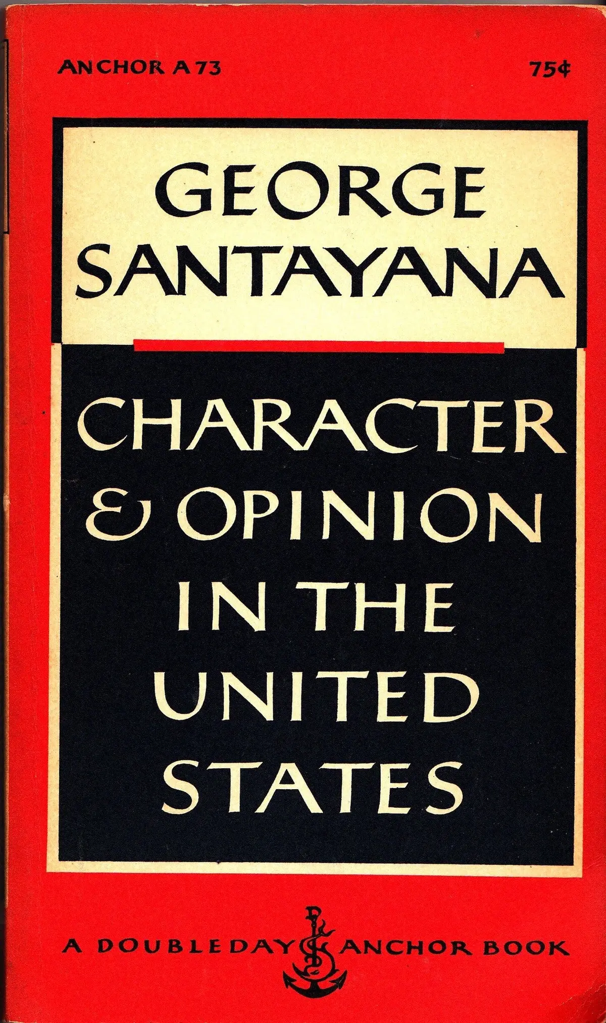 Character & Opinion In The United States 1