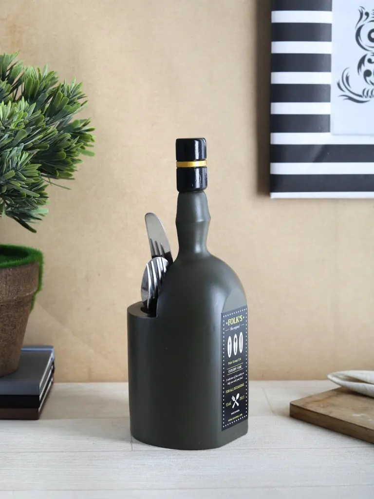 Bottle Cutlery Stand 1