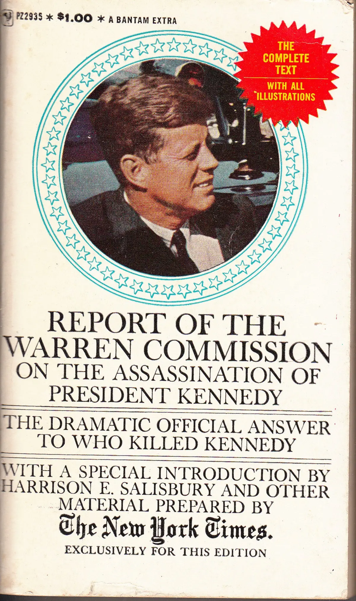 Report Of The Warren Commision On The Assaination Of President Kennedy 1