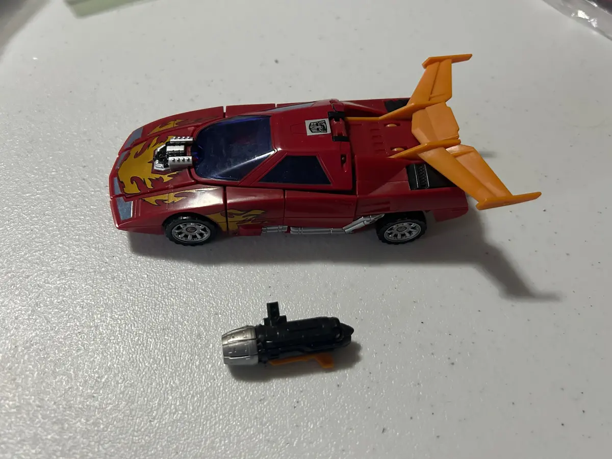 Tf Classics Hot Rod / Rodimus Deluxe Incomplete 1