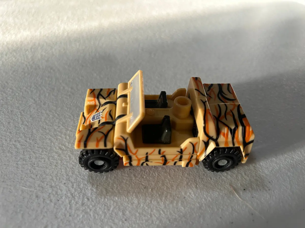 Tf Universe 1.0 Rollbar Desert Camo Incomplete 1