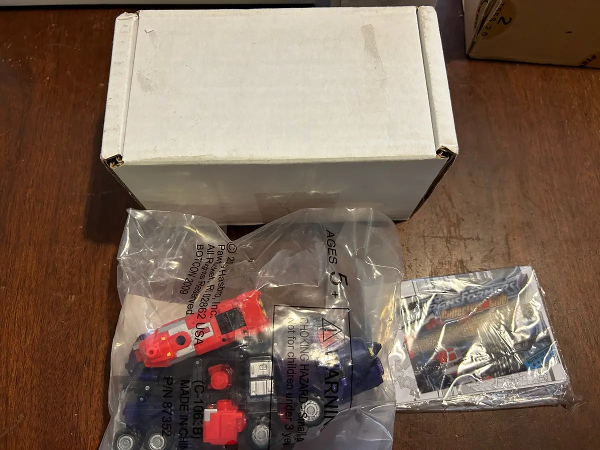 Tf Botcon / Tfcc 2009 Exclusive Heatwave Sealed 1