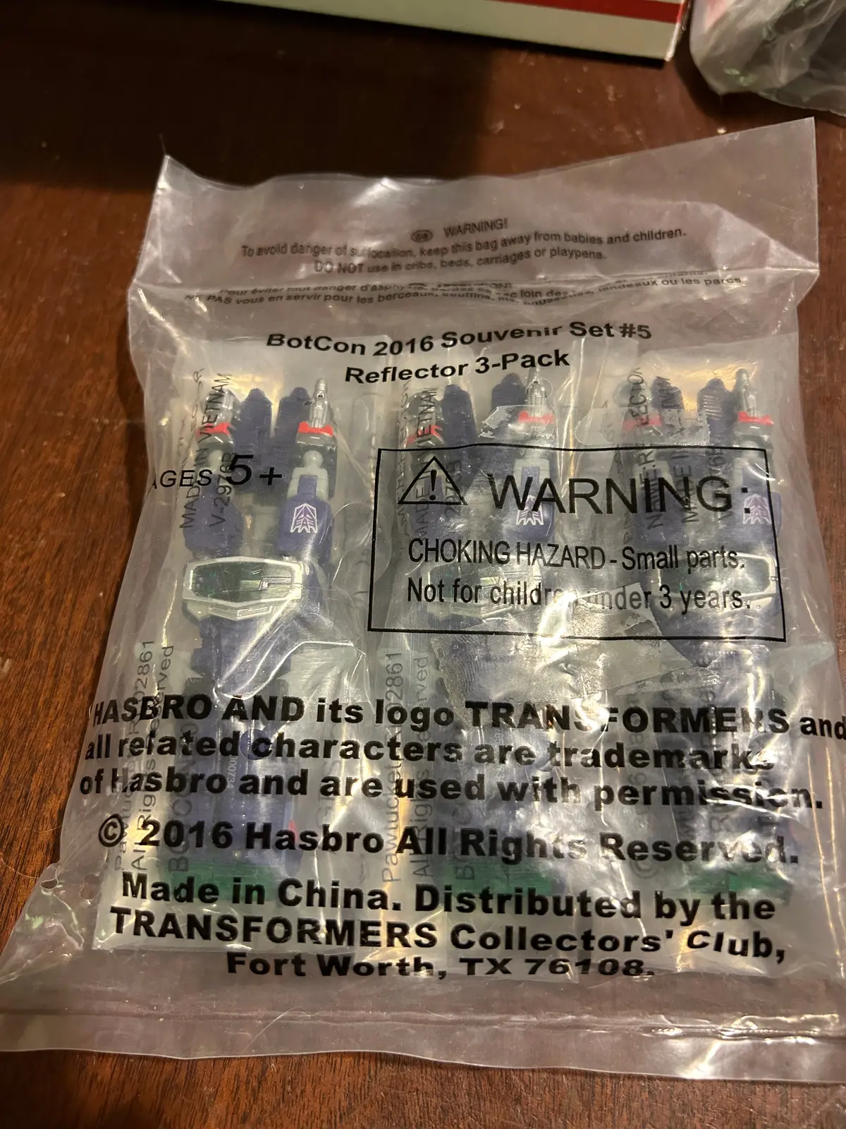 Tf Botcon  / Tfcc 2016 Exclusive Reflector Sealed 1