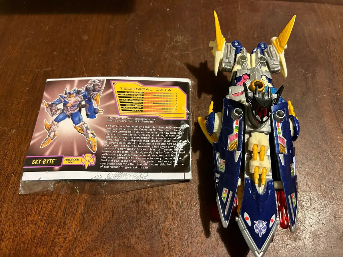 Tf Botcon  / Tfcc 2010 Exclusive Sky-Byte 1