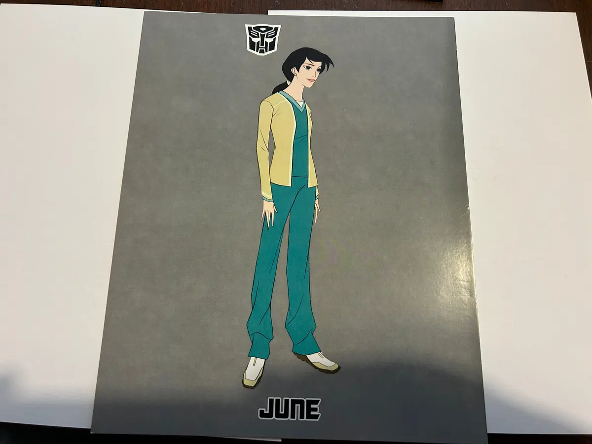 Tf Botcon  / Tfcc 2013 Exclusive Artwork - Tf Prime June Darby 1