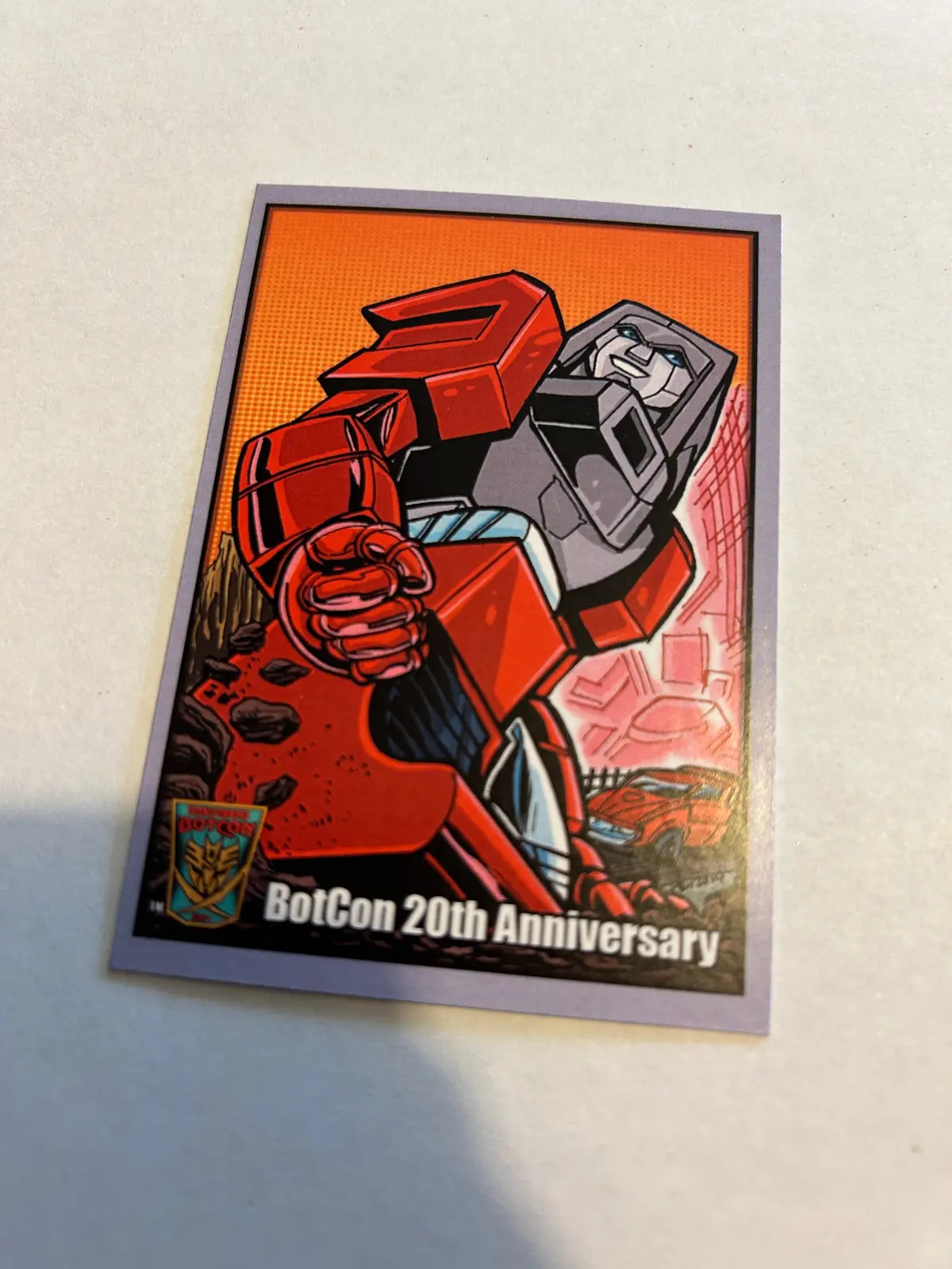 Tf Botcon  / Tfcc 2014 Windcharger Card 1
