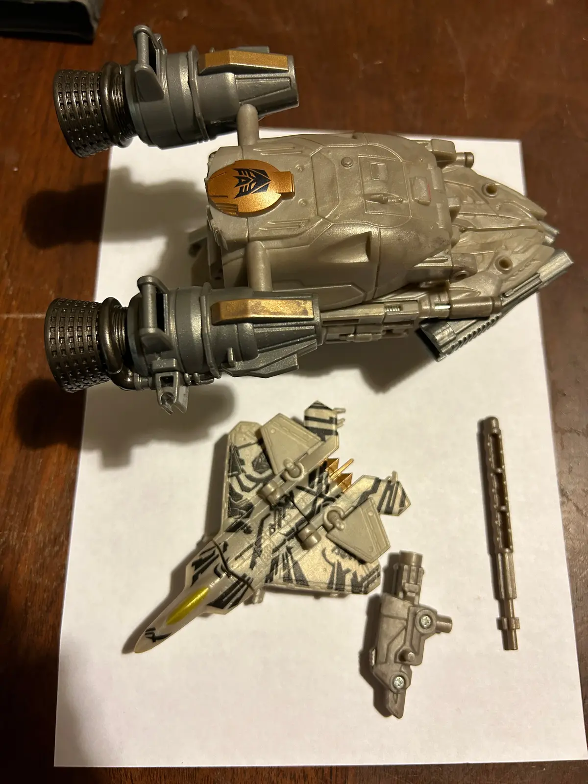 Tf Dotm Movie 3 Starscream & Orbital Assault Carrier 1