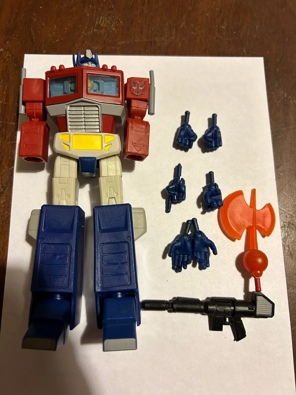 Tf R.E.D. Optimus Prime 1