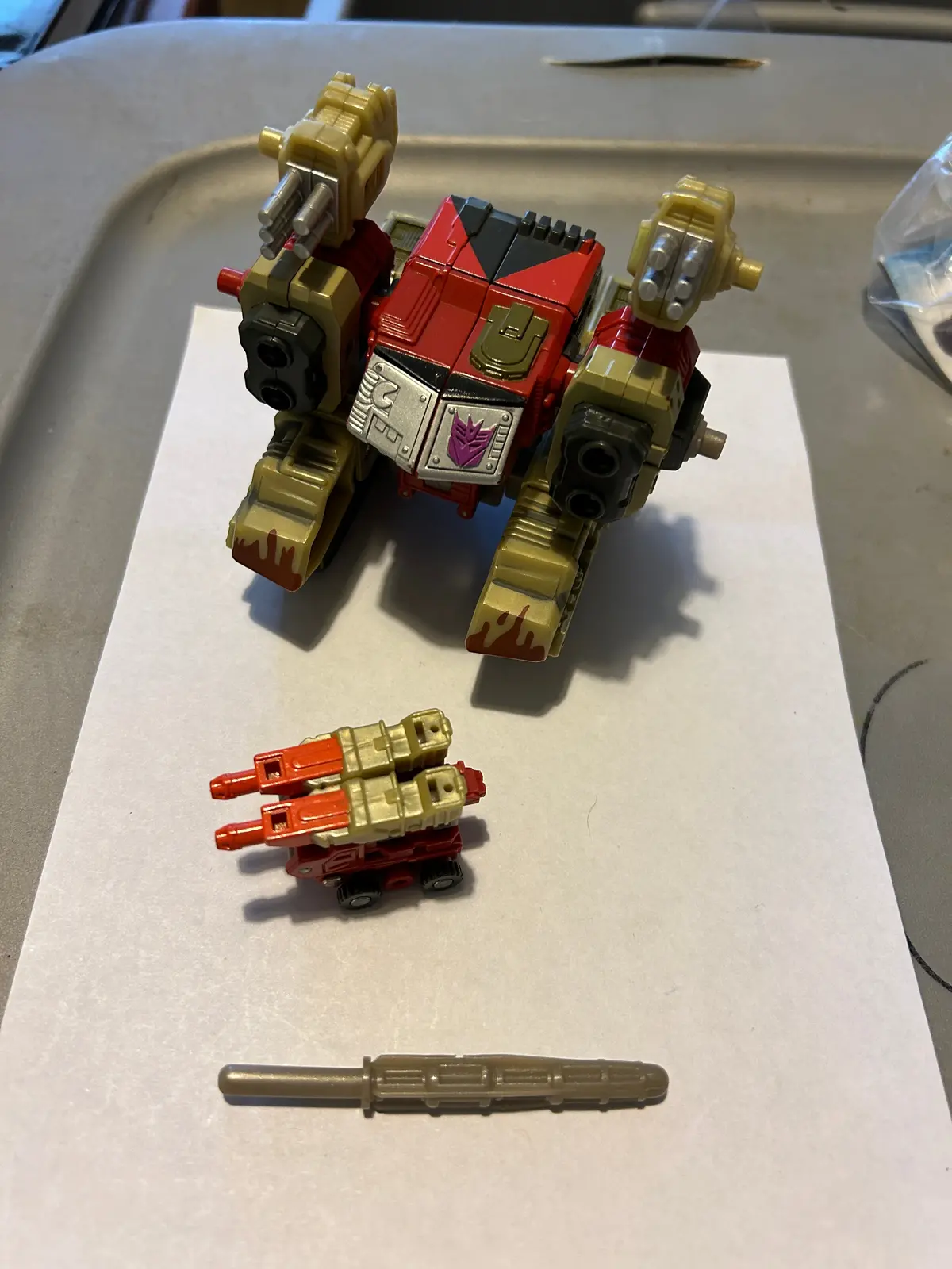 Tf Armada Demolishor Incomplete 1