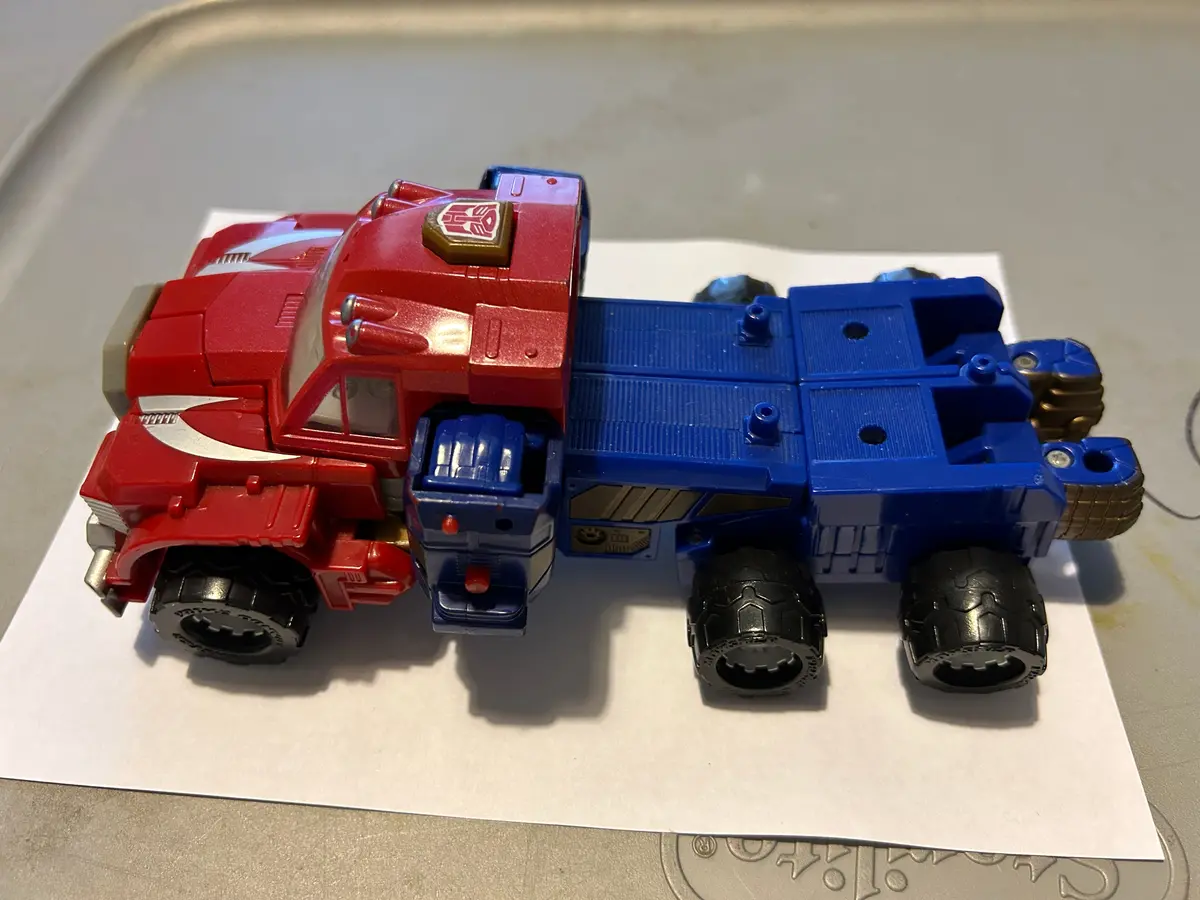 Tf Armada Optimus Prime Leader Class Incomplete 1