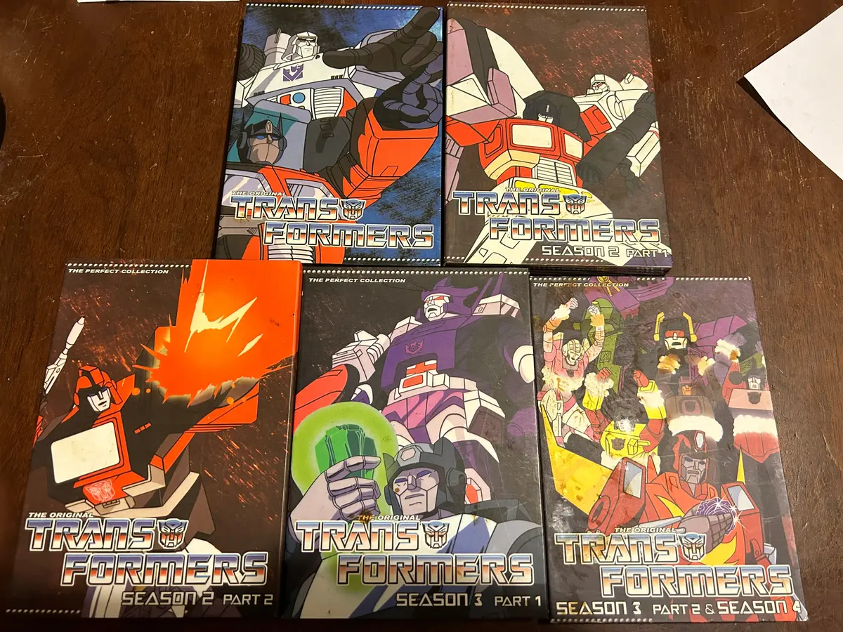 Tf G1 Perfect Collection Dvd Set 1