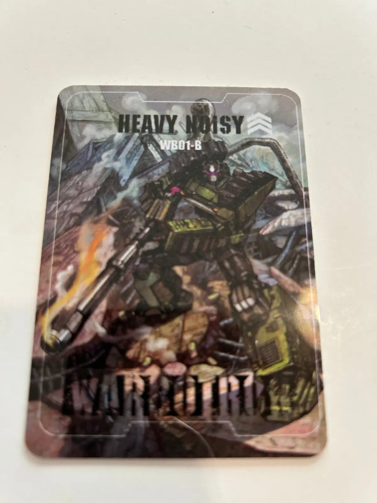 3Rd Party Bio Card / Tech Spec - Heavy Noisy 1