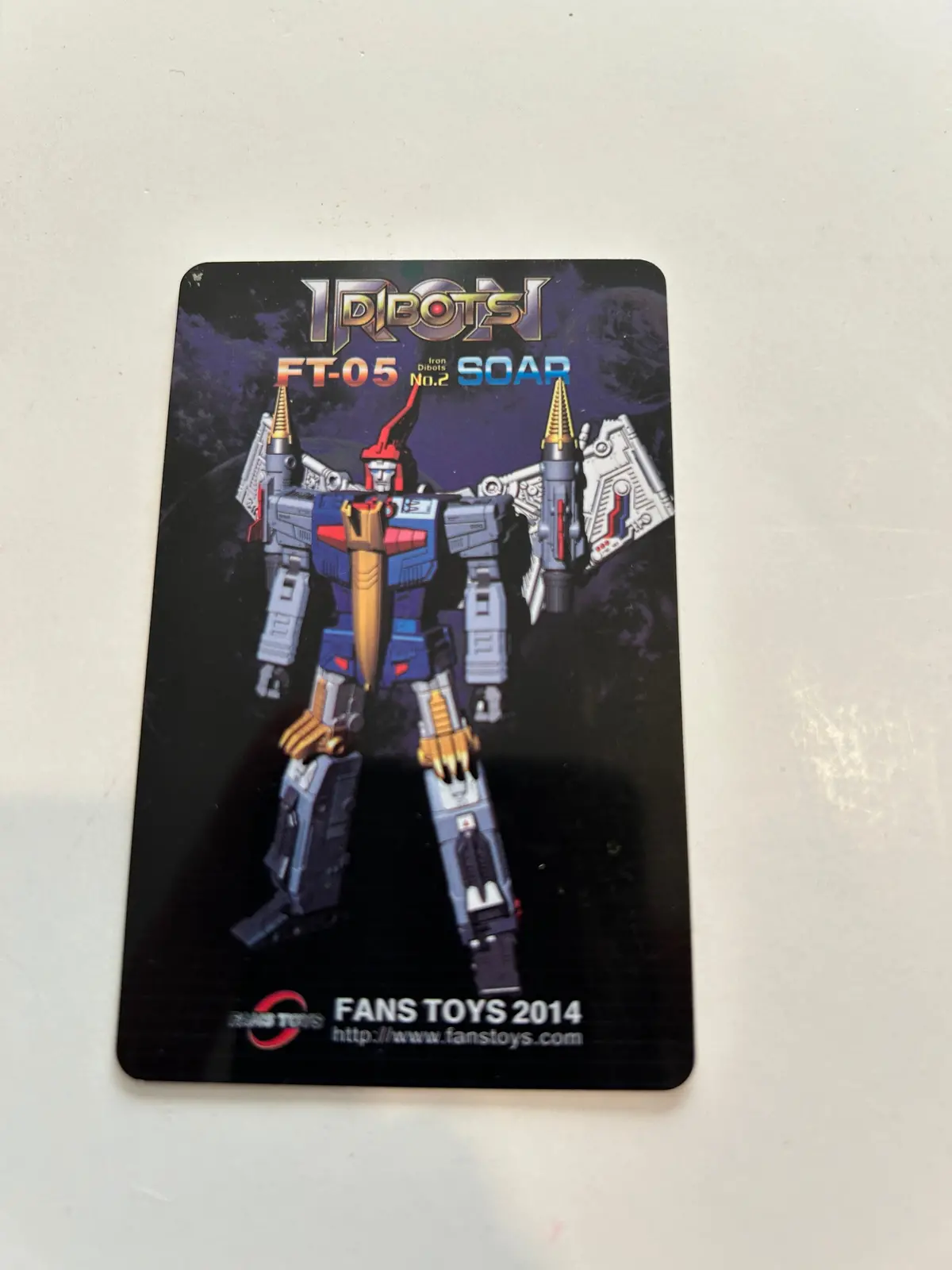 3Rd Party Bio Card / Tech Spec - Soar 1