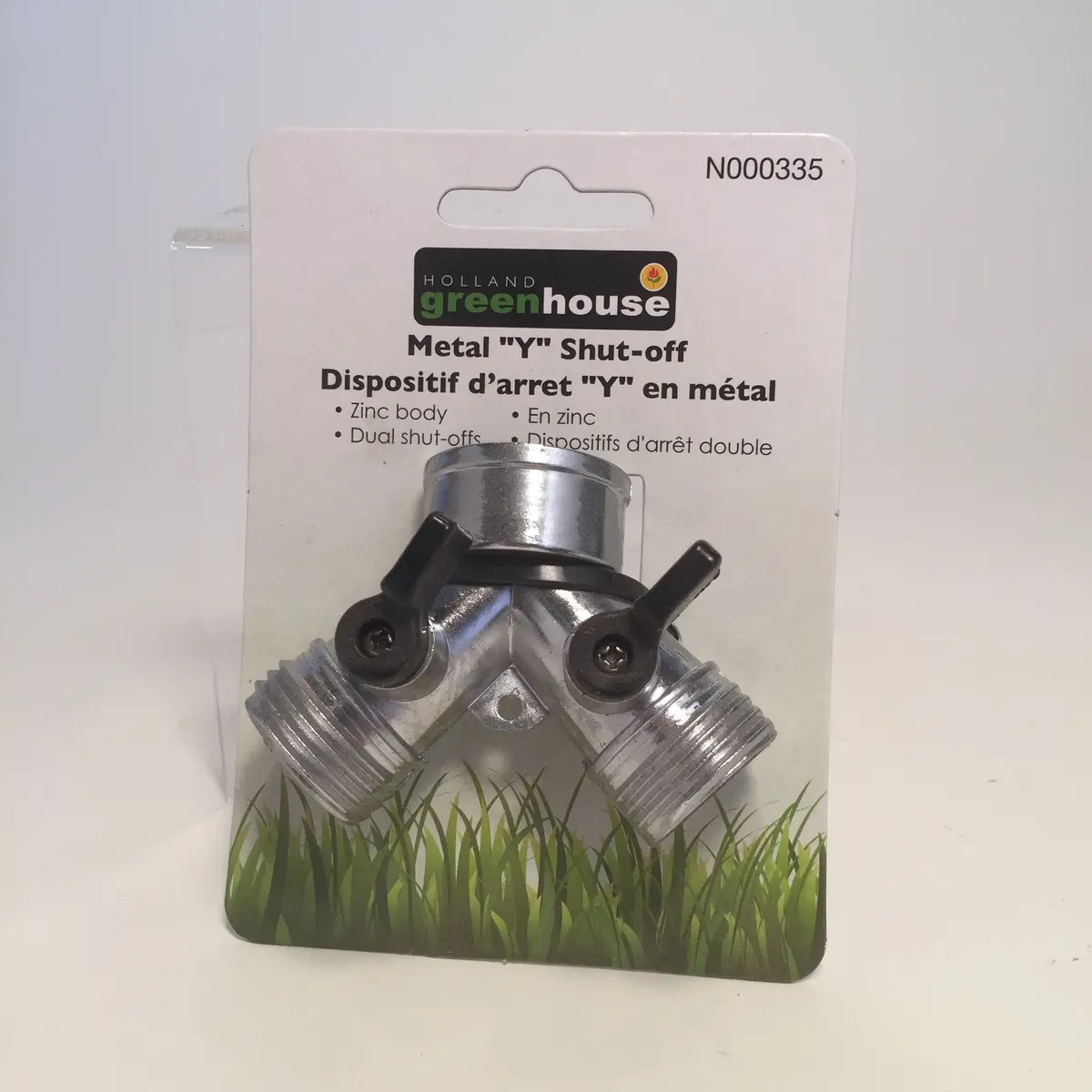 Hose Splitter - 2 Way W/ Shut Off Valve 1