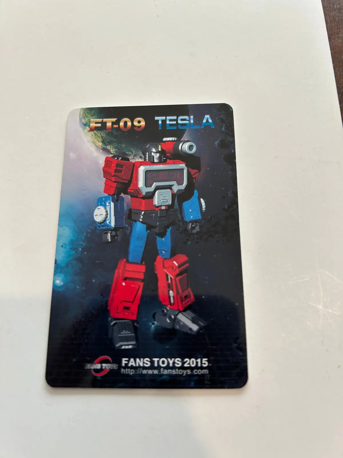 3Rd Party Bio Card / Tech Spec - Tesla 1